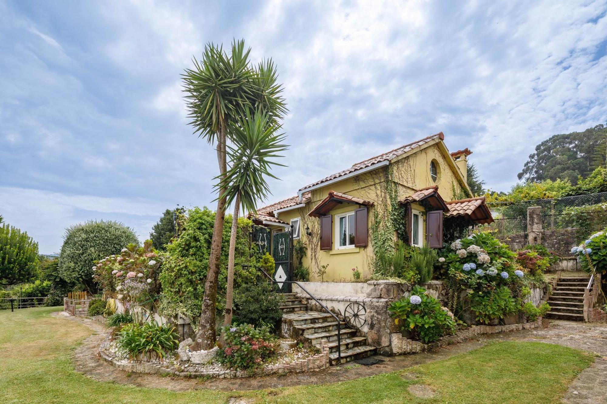 Casa Vieje De Bueu Villa Luaran gambar